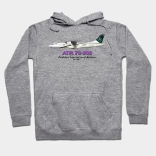 Avions de Transport Régional 72-500 - Pakistan International Airlines Hoodie